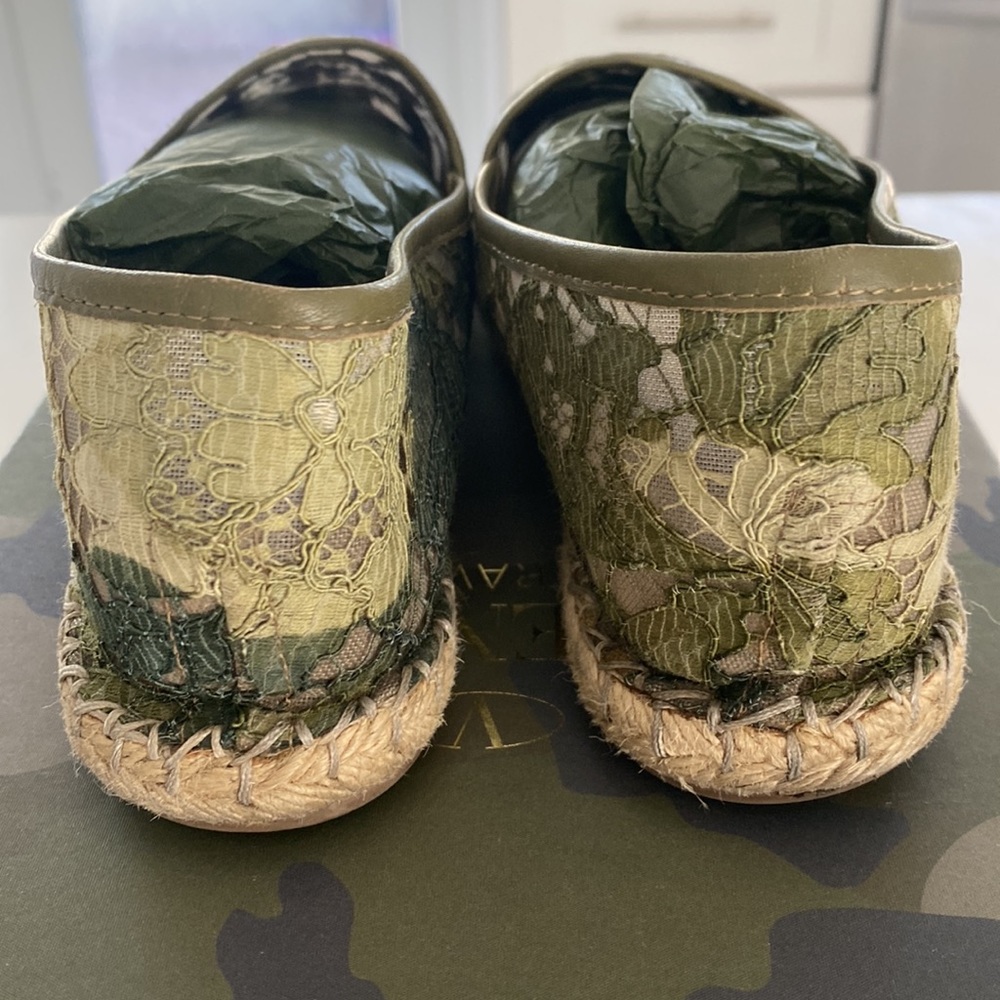 Valentino ‘Camo Lace’ Espadrille - Picture 8 of 12